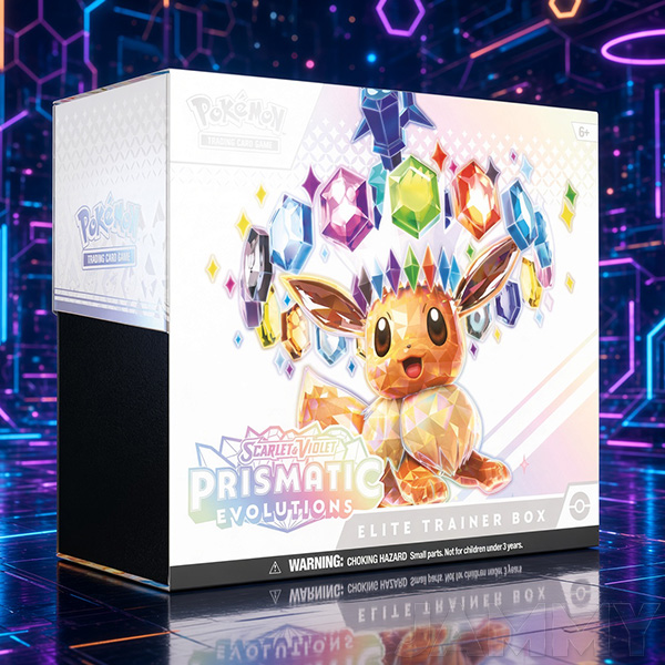POKEMON PRISMATIC EVOLUTIONS ELITE TRAINER BOX!