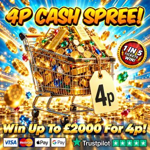 🛒 4P CASH SPREE! 🛒