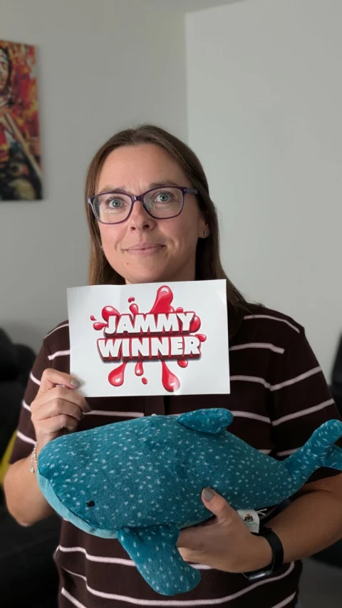 Jammy winner photo