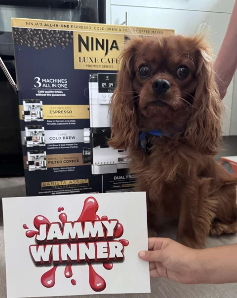 Jammy winner photo