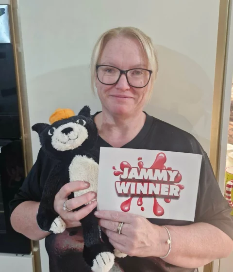 Jammy winner photo