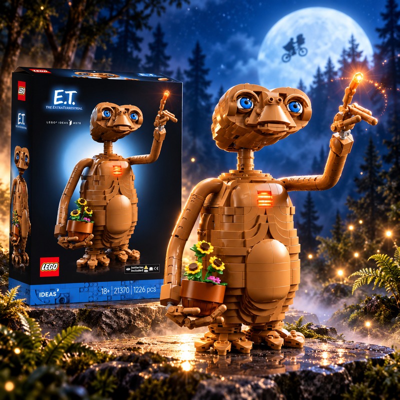E.T. THE EXTRA-TERRESTRIAL LEGO SET