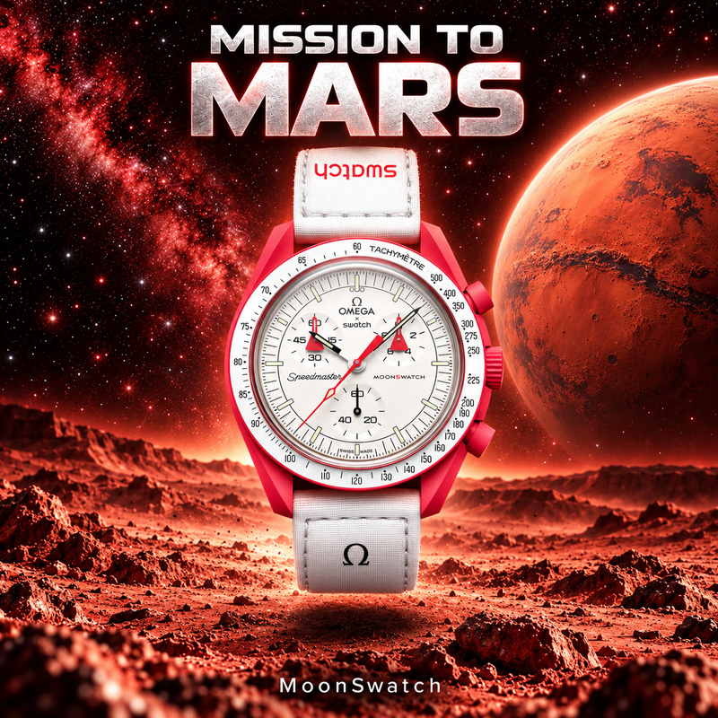 OMEGA X SWATCH MOONSWATCH – MISSION TO MARS