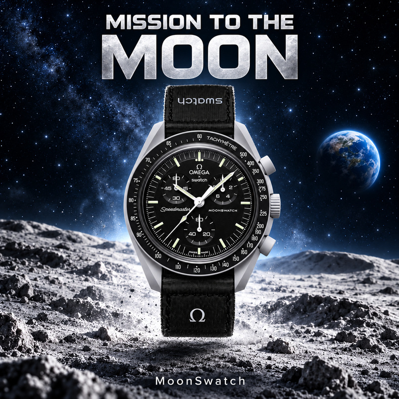 SWATCH MOONSWATCH – MISSION TO THE MOON